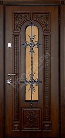 Фотография «Дверь с ковкой №13»